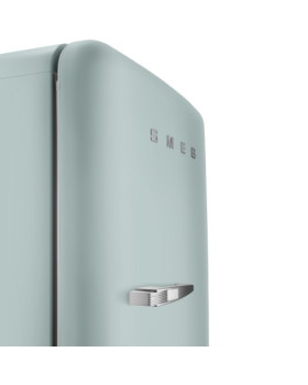 Külmik smeg, 50-ndate stiil, 153 cm, 244/26 l, 35 db, mehaaniline juhtimine, parem, meresoola roheline-foto15