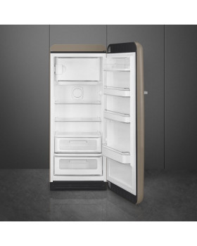 Külmik smeg, 50-ndate stiil, 153 cm, 244/26 l, 35 db, mehaaniline juhtimine, parem, taupe-foto3