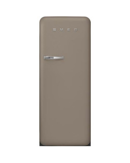 Külmik smeg, 50-ndate stiil, 153 cm, 244/26 l, 35 db, mehaaniline juhtimine, parem, taupe Külmik smeg, 50-ndate stiil, 153 cm, 244/26 l, 35 db, mehaaniline juhtimine, parem, taupe