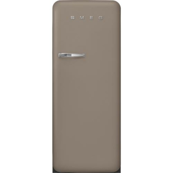 Külmik smeg, 50-ndate stiil, 153 cm, 244/26 l, 35 db, mehaaniline juhtimine, parem, taupe
