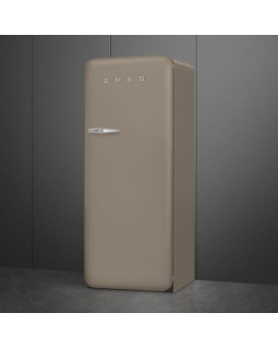 Külmik smeg, 50-ndate stiil, 153 cm, 244/26 l, 35 db, mehaaniline juhtimine, parem, taupe-foto3