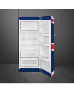 Külmik smeg, 50-ndate stiil, 153 cm, 244/26 l, 35 db, mehaaniline juhtimine, union jack-foto9