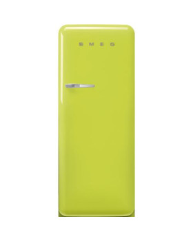 Külmik smeg, 50-ndate stiil, 153 cm, 244/26 l, 35 db, mehaaniline juhtimine, parem, laimiroheline