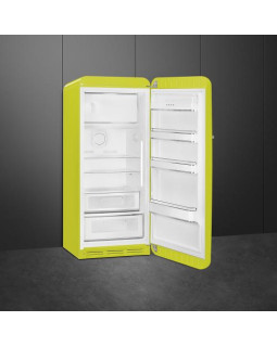 Külmik smeg, 50-ndate stiil, 153 cm, 244/26 l, 35 db, mehaaniline juhtimine, parem, laimiroheline-foto8