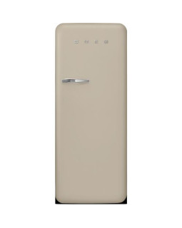 Külmik smeg, 50-ndate stiil, 153 cm, 244/26 l, 35 db, mehaaniline juhtimine, matt kreem Külmik smeg, 50-ndate stiil, 153 cm, 244/26 l, 35 db, mehaaniline juhtimine, matt kreem