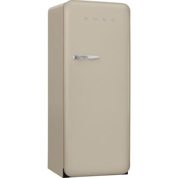 Külmik smeg, 50-ndate stiil, 153 cm, 244/26 l, 35 db, mehaaniline juhtimine, matt kreem