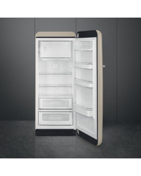 Külmik smeg, 50-ndate stiil, 153 cm, 244/26 l, 35 db, mehaaniline juhtimine, matt kreem-foto3
