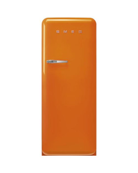 Külmik smeg, 50-ndate stiil, 153 cm, 244/26 l, 35 db, mehaaniline juhtimine, oranž