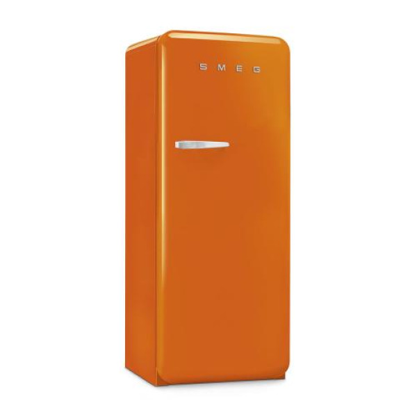 Külmik smeg, 50-ndate stiil, 153 cm, 244/26 l, 35 db, mehaaniline juhtimine, oranž