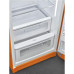 Külmik smeg, 50-ndate stiil, 153 cm, 244/26 l, 35 db, mehaaniline juhtimine, oranž