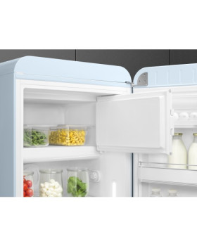 Külmik smeg, 50-ndate stiil, 153 cm, 244/26 l, 35 db, mehaaniline juhtimine, parem, pastellsinine-foto3