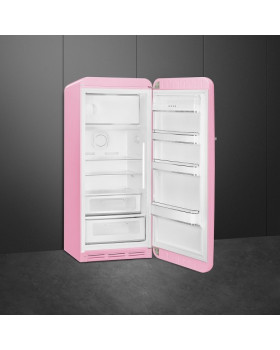 Külmik smeg, 50-ndate stiil, 153 cm, 244/26 l, 35 db, mehaaniline juhtimine, pastellroosa-foto2