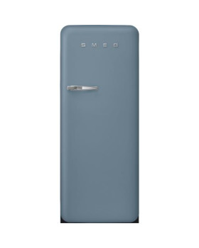 Külmik smeg, 50-ndate stiil, 153 cm, 244/26 l, 35 db, mehaaniline juhtimine, matt tormisinine