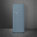 Külmik smeg, 50-ndate stiil, 153 cm, 244/26 l, 35 db, mehaaniline juhtimine, matt tormisinine