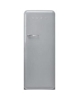 Külmik smeg, 50-ndate stiil, 153 cm, 244/26 l, 35 db, mehaaniline juhtimine, hõbedane Külmik smeg, 50-ndate stiil, 153 cm, 244/26 l, 35 db, mehaaniline juhtimine, hõbedane