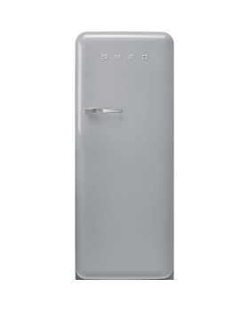 Külmik smeg, 50-ndate stiil, 153 cm, 244/26 l, 35 db, mehaaniline juhtimine, hõbedane