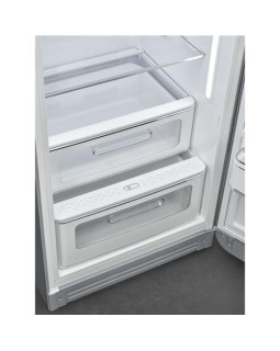 Külmik smeg, 50-ndate stiil, 153 cm, 244/26 l, 35 db, mehaaniline juhtimine, hõbedane-foto5