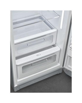 Külmik smeg, 50-ndate stiil, 153 cm, 244/26 l, 35 db, mehaaniline juhtimine, hõbedane-foto5