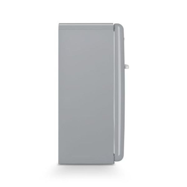 Külmik smeg, 50-ndate stiil, 153 cm, 244/26 l, 35 db, mehaaniline juhtimine, hõbedane