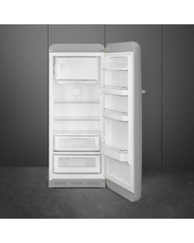 Külmik smeg, 50-ndate stiil, 153 cm, 244/26 l, 35 db, mehaaniline juhtimine, hõbedane-foto7