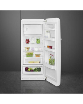 Külmik smeg, 50-ndate stiil, 153 cm, 244/26 l, 35 db, mehaaniline juhtimine, parem, valge-foto2