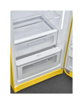 Külmik smeg, 50-ndate stiil, 153 cm, 244/26 l, 35 db, mehaaniline juhtimine, kollane-foto5