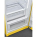 Külmik smeg, 50-ndate stiil, 153 cm, 244/26 l, 35 db, mehaaniline juhtimine, kollane