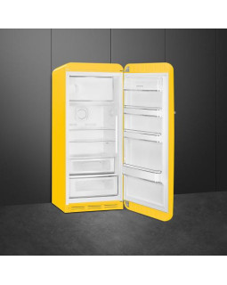 Külmik smeg, 50-ndate stiil, 153 cm, 244/26 l, 35 db, mehaaniline juhtimine, kollane-foto8