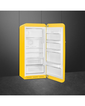 Külmik smeg, 50-ndate stiil, 153 cm, 244/26 l, 35 db, mehaaniline juhtimine, kollane-foto8