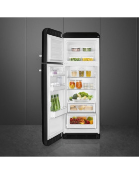 Külmik smeg, 50-ndate stiil, 172 cm, 222/72 l, 37 db, mehaaniline, vasak, must-foto2