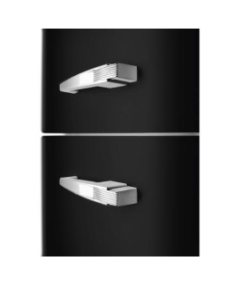 Külmik smeg, 50-ndate stiil, 172 cm, 222/72 l, 34 db, mehaaniline, vasak, must-foto3