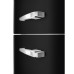 Külmik smeg, 50-ndate stiil, 172 cm, 222/72 l, 34 db, mehaaniline, vasak, must