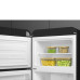 Külmik smeg, 50-ndate stiil, 172 cm, 222/72 l, 34 db, mehaaniline, vasak, must