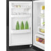 Külmik smeg, 50-ndate stiil, 172 cm, 222/72 l, 34 db, mehaaniline, vasak, must