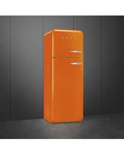 Külmik smeg, 50-ndate stiil, 172 cm, 222/72 l, 34 db, mehaaniline, vasak, oranž-foto2