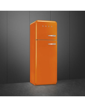 Külmik smeg, 50-ndate stiil, 172 cm, 222/72 l, 34 db, mehaaniline, vasak, oranž-foto2