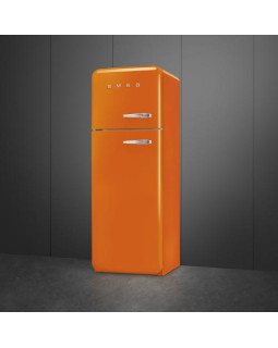 Külmik smeg, 50-ndate stiil, 172 cm, 222/72 l, 34 db, mehaaniline, vasak, oranž-foto3