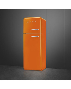 Külmik smeg, 50-ndate stiil, 172 cm, 222/72 l, 34 db, mehaaniline, vasak, oranž-foto3