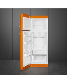 Külmik smeg, 50-ndate stiil, 172 cm, 222/72 l, 34 db, mehaaniline, vasak, oranž-foto5