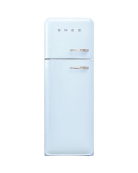 Külmik smeg, 50-ndate stiil, 172 cm, 222/72 l, 34 db, mehaaniline, vasak, pastellsinine