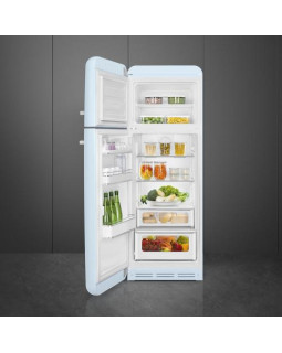 Külmik smeg, 50-ndate stiil, 172 cm, 222/72 l, 34 db, mehaaniline, vasak, pastellsinine-foto3