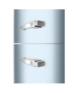 Külmik smeg, 50-ndate stiil, 172 cm, 222/72 l, 34 db, mehaaniline, vasak, pastellsinine-foto4
