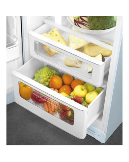 Külmik smeg, 50-ndate stiil, 172 cm, 222/72 l, 34 db, mehaaniline, vasak, pastellsinine-foto7