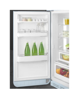Külmik smeg, 50-ndate stiil, 172 cm, 222/72 l, 34 db, mehaaniline, vasak, pastellsinine-foto8