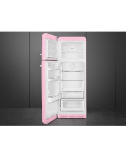 Külmik smeg, 50-ndate stiil, 172 cm, 222/72 l, 34 db, vasak, mehaaniline juhtimine, pastellroosa-foto2