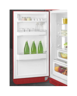 Külmik smeg, 50-ndate stiil, 172 cm, 222/72 l, 34 db, mehaaniline, vasak, punane-foto7