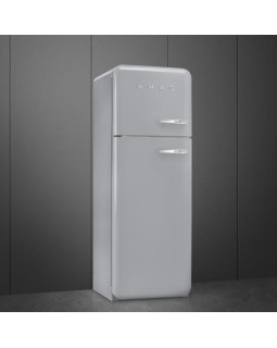 Külmik smeg, 50-ndate stiil, 172 cm, 222/72 l, 34 db, vasak, mehaaniline juhtimine, hõbedane-foto2
