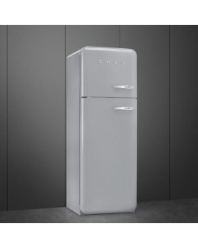Külmik smeg, 50-ndate stiil, 172 cm, 222/72 l, 34 db, vasak, mehaaniline juhtimine, hõbedane-foto2