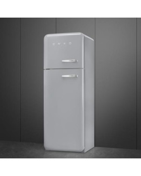 Külmik smeg, 50-ndate stiil, 172 cm, 222/72 l, 34 db, vasak, mehaaniline juhtimine, hõbedane-foto3