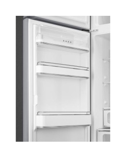 Külmik smeg, 50-ndate stiil, 172 cm, 222/72 l, 34 db, vasak, mehaaniline juhtimine, hõbedane-foto6